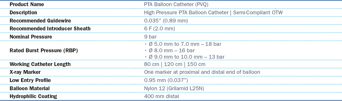 PS Technical Specifications - Stent